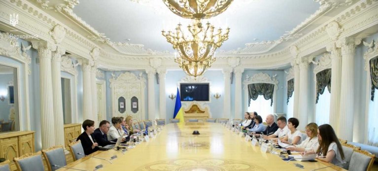 Проблеми й перспективи виконання рішень ЄСПЛ щодо України: у Верховному Суді відбулася зустріч із делегацією Ради Європи. 24.06.2026 Проблеми й перспективи виконання рішень ЄСПЛ щодо України: у Верховному Суді відбулася зустріч із делегацією Ради Європи. 24.06.2026