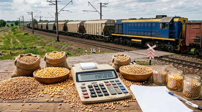 Укрзалізниця готова експортувати через Молдову в 4,5 млн т зерна на рік Укрзалізниця готова експортувати через Молдову в 4,5 млн т зерна на рік